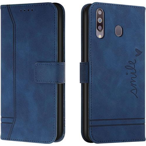 Coque Pour Samsung Galaxy A20s, Etui Portefeuille Samsung A20s, Pro... on Productcaster.