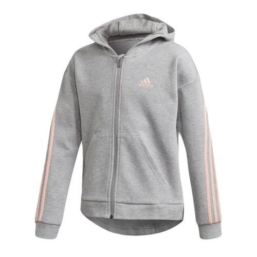 Sweat Zippé Gris Fille Adidas Ge0951 on Productcaster.