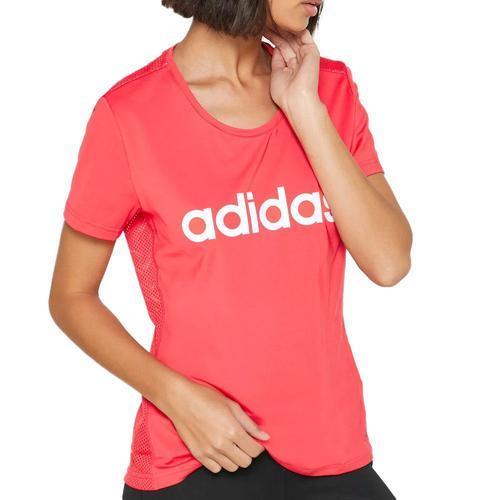 T-Shirt Rose Femme Adidas Lotee on Productcaster.