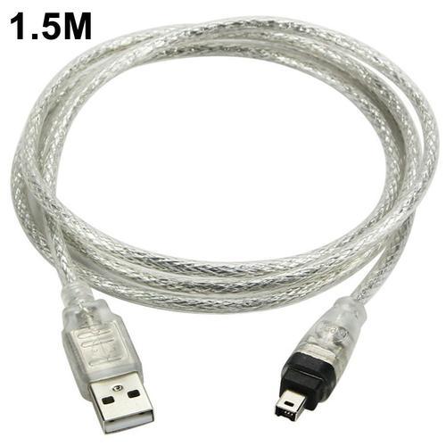 Câble USB MALE vers prise Firewire vers mini adaptateur 4 broches v... on Productcaster.