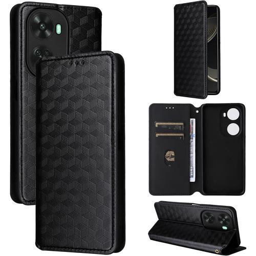 Coque Pour Huawei Nova 11 Se, Étui Portefeuille En Cuir À Rabat Mag... on Productcaster.