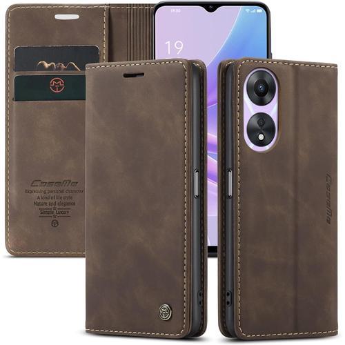 Coque Pour Oppo A78 5g,Portefeuille Housse En Cuir Flip Case,Avec P... on Productcaster.