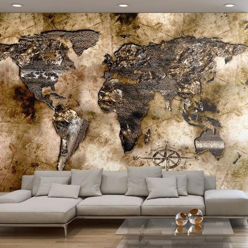 Paris Prix - Papier Peint "old World Map Ii" 210 X 300 Cm on Productcaster.