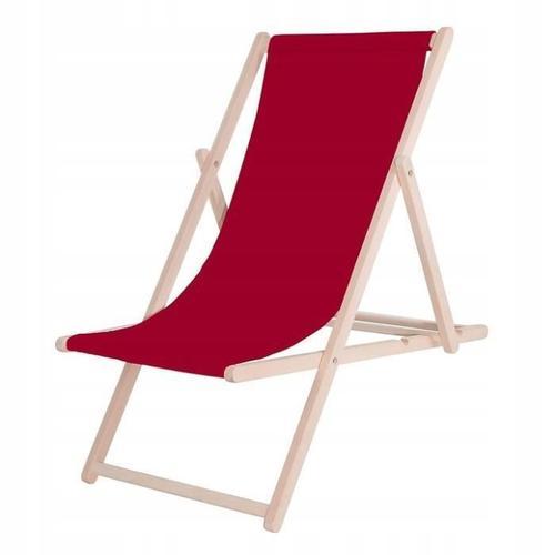 Springos Transat De Jardin Chaise Longue Pliante En Bois De Plage ... on Productcaster.