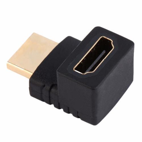 Adaptateur de coupleur de câble mâle à femelle, HDMI à angle droit ... on Productcaster.