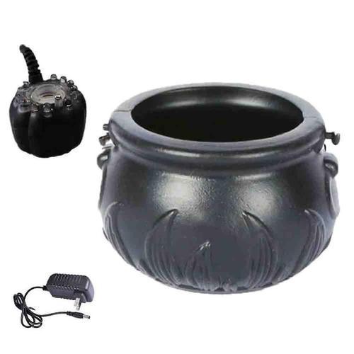 12 Led Color Changing Witch Pot Fog Maker Halloween Party Holiday D... on Productcaster.