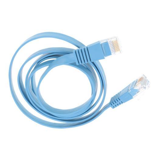 15m Câble CAT6 Plat Câble Ethernet RJ45 Patch LAN CAT 6 câble Résea... on Productcaster.