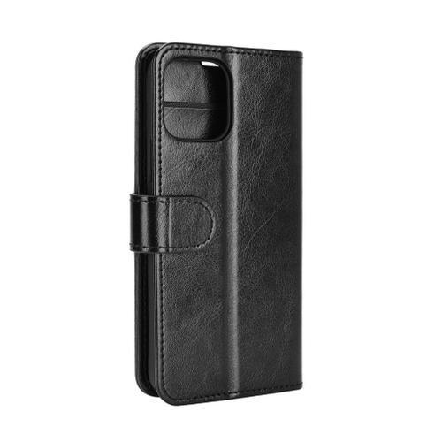 Étui Portefeuille En Cuir Pour Iphone 12/12 Pro, Coque De Luxe À Ra... on Productcaster.