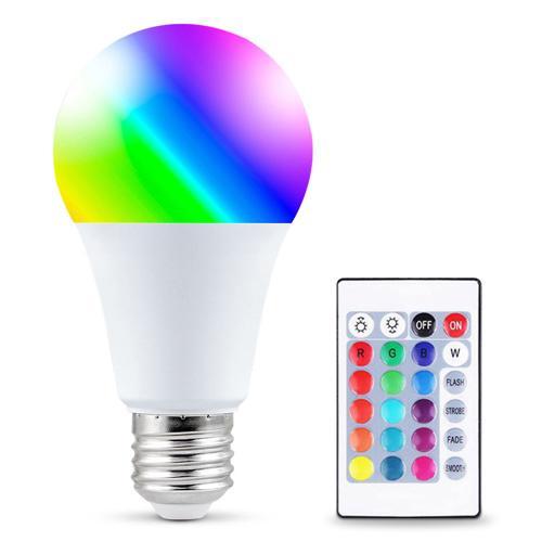 Ampoule Led Rgb Avec Télécommande, 5/10/15/20/25w, Lumière À Intens... on Productcaster.