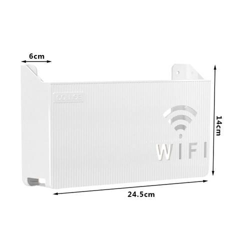 Étagère murale suspendue pour routeur Wifi sans fil, boîte de range... on Productcaster.