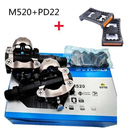 M520one Plus Pd22 - Pédales Vtt Shimano Pédales Éventuelles D Autob... on Productcaster.