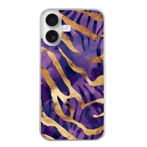 Coque Pour Iphone 16 Plus Zebre Violet on Productcaster.