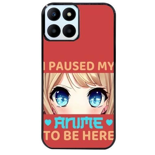 Coque Noire Pour Honor 70 Lite Anime Manga Et Coeur on Productcaster.