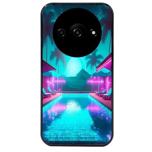 Coque Noire Pour Redmi A3 Hawaii Piscine on Productcaster.