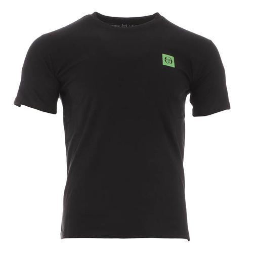 T-Shirt Noir/Vert Homme Sergio Tacchini Squared on Productcaster.