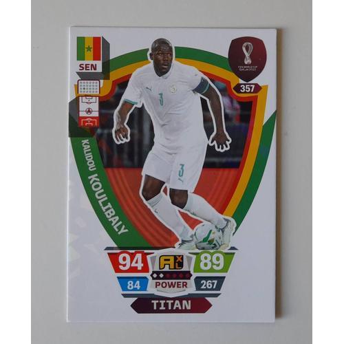 Kalidou Koulibaly #357 - Panini Fifa World Cup Qatar 2022. Adrenaly... on Productcaster.