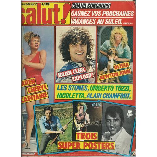 Salut 20/08/1980 Karen Cheryl, Julien Clerc, Newton-John, Umberto T... on Productcaster.