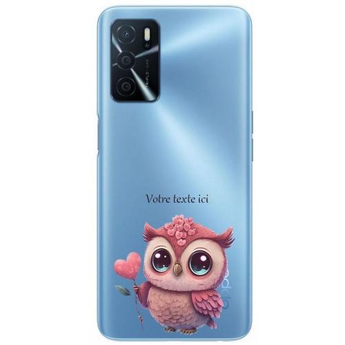 Coque Oppo A16 Chouette Et Fleur Personnalise on Productcaster.