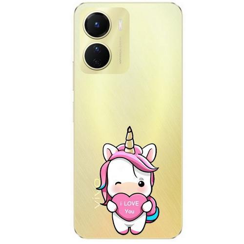 Coque Vivo Y16 Licorne Coeur on Productcaster.