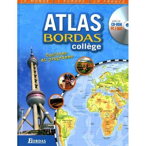 Atlas Bordas Collège - (1 Cd-Rom) on Productcaster.