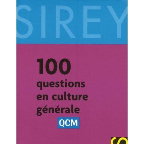 100 Questions En Culture Générale on Productcaster.