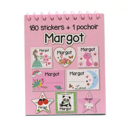 Margot - Carnet Stickers Et Pochoirs Personnalisés on Productcaster.