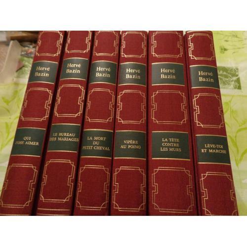 Oeuvres De Hervé Bazin 6 Volumes Reliés, Belle Édition, Préface De ... on Productcaster.