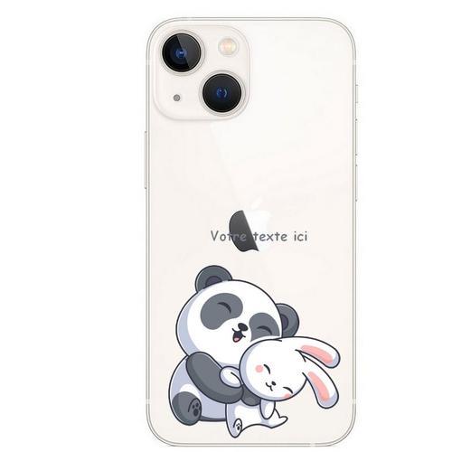 Coque Iphone 13 Panda Et Lapin Kawaii on Productcaster.