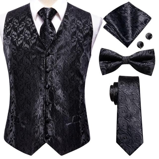 Ensemble De Nministériels D Papillon Jacquard Pour Homme,Veste En F... on Productcaster.