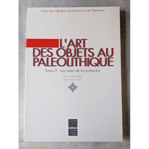 L'art Des Objets Au Paléolithique T.2 on Productcaster.