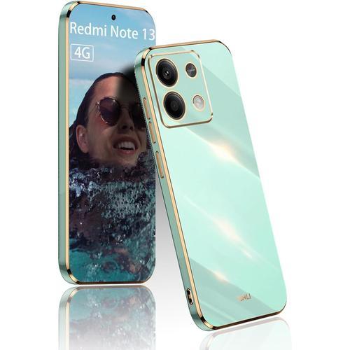 Coque Pour Xiaomi Redmi Note 13 4g, Tpu Silicone Étui Avec Bordure ... on Productcaster.