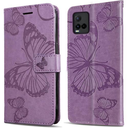 Coque Pour Vivo Y21s / Vivo Y21 / Vivo Y33s, Papillon Imprimé Houss... on Productcaster.