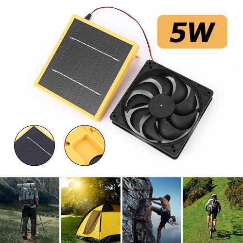 Extracteur d'air solaire Portable 5W 12V 6 pouces avec support pour... on Productcaster.