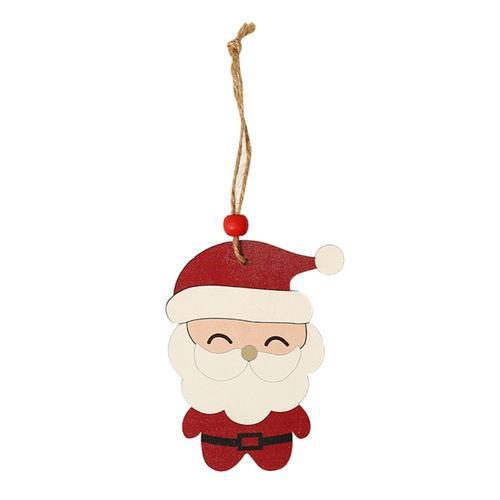 Jolis pendentifs en bois pour Couple, père noël, poupée, décoration... on Productcaster.