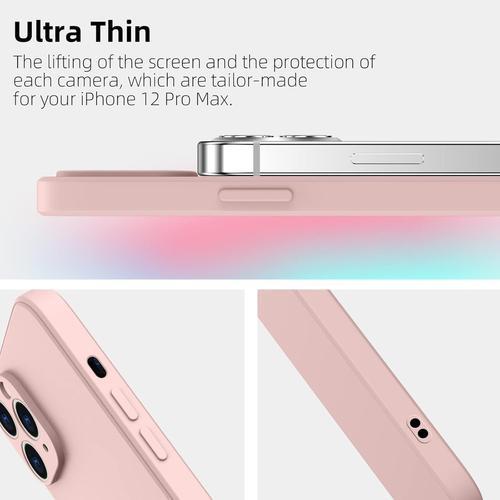 Coque De Protection En Silicone Pour Iphone 12 Pro Max Ultra Fine A... on Productcaster.