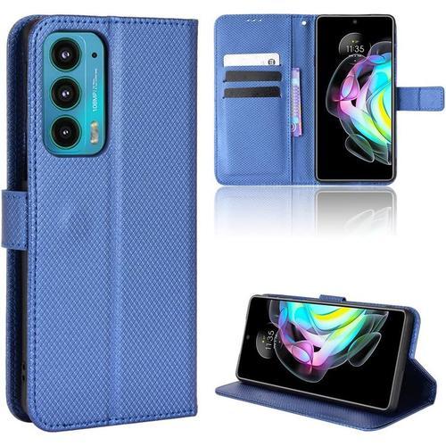 Coque Cuir Pour Motorola Moto Edge 20 2021 5g Coque Housse Etui Cov... on Productcaster.