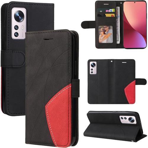 Coque Pour Xiaomi 12, Cuir Multifonction, Antivol,Pochette De Porte... on Productcaster.