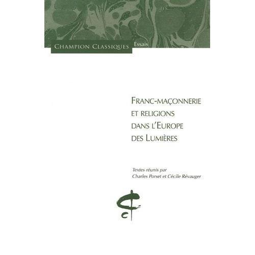 Franc-Maçonnerie Et Religions Dans L'europe Des Lumières on Productcaster.