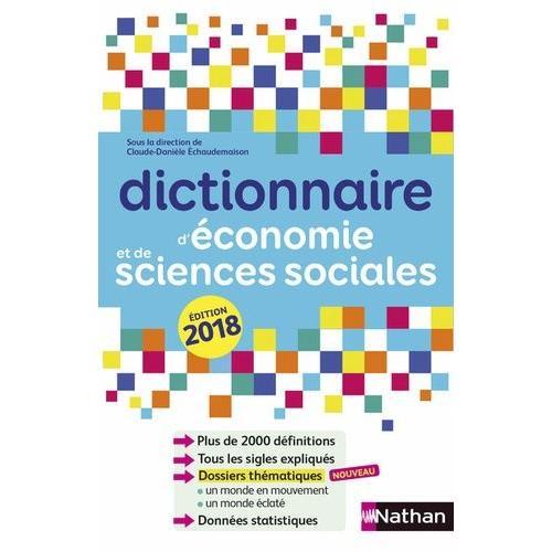 Dictionnaire D'économie Et De Sciences Sociales on Productcaster.