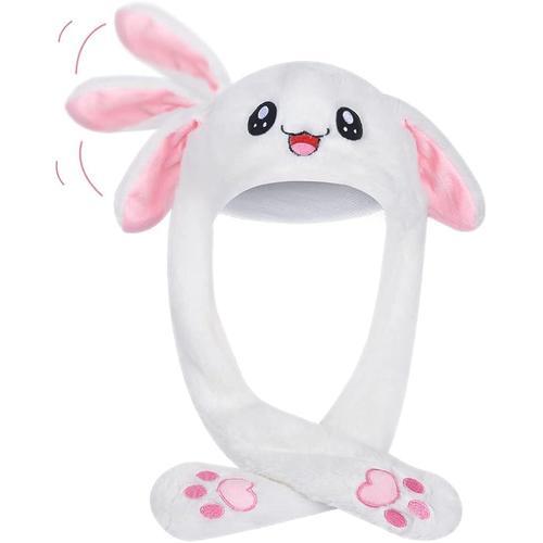 Chapeau Lapin Drôle Pour Filles - Chapeau De Fête De Noël (Blanc) on Productcaster.