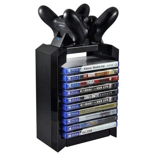 Support Vertical De Tour De Disque De Jeu Pour Ps4, Contrôleur De T... on Productcaster.