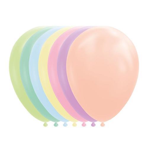 Pack de 10 Ballons Macarons Couleurs Assorties de 30 cm on Productcaster.