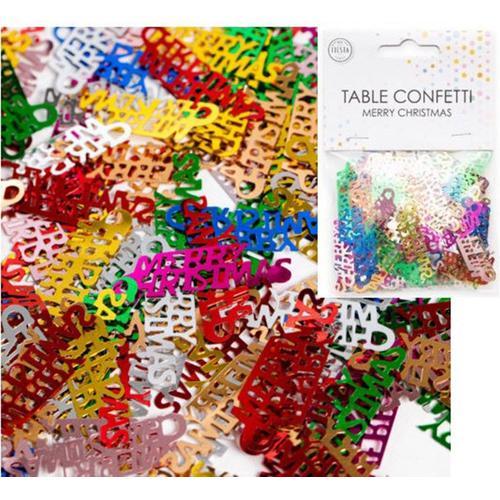 Sachet de Confettis de Table 'Merry Christmas' 14 g on Productcaster.