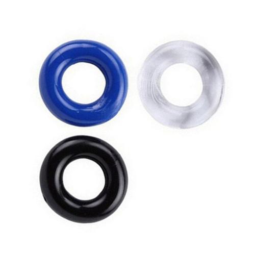 3 Couleurs - Anneau De Pénis En Silicone Pour Homme, Manchon'érecti... on Productcaster.