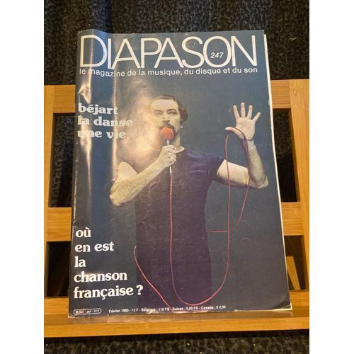 Diapason N°247 Février 1980 Béjart Ou En Est La Chanson Française on Productcaster.