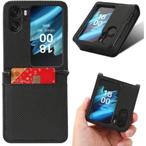 Coque Pour Oppo Find N2 Flip, Housse De Protection Etui À Rabat Pre... on Productcaster.