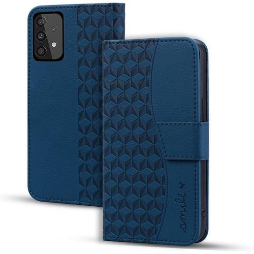 Coque Pour Samsung Galaxy A32 5g, Housse En Cuir Pu Pochette Portef... on Productcaster.