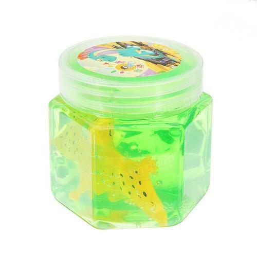 Dinosaure Animal Cristal Boue Hex Bouteille Transparent Slime Diy 5... on Productcaster.