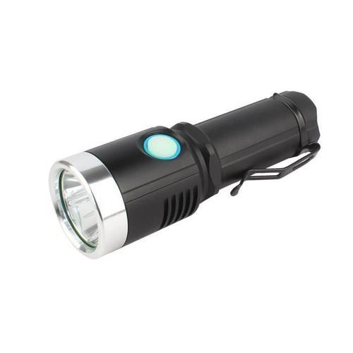 Lampe Electrique Xpe Led Four-Color Flashlight Zoomable Torch Multi... on Productcaster.