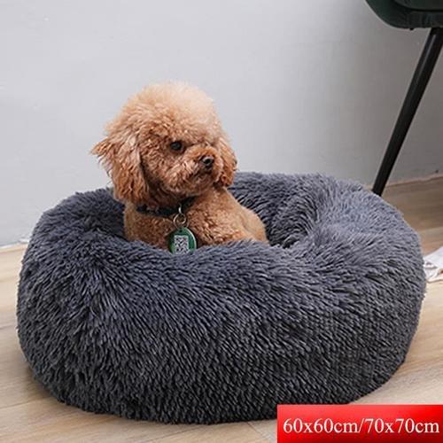 Couchage Panier Chien Chat Corbeille Coussin Rond Hiver Chaud En Pe... on Productcaster.